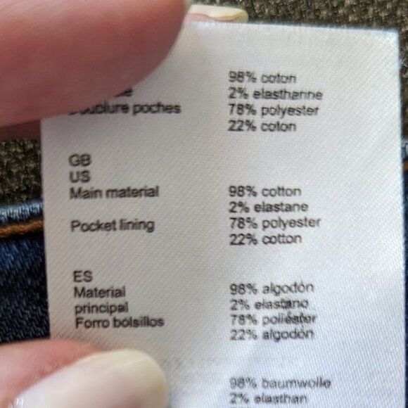 Maje High Waisted Exposed Button Fly Jeans - Size 40 FR / EU - Picture 7 of 12